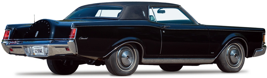 Lincoln Continental Mark III '1968-1971 вид сбоку подд углом