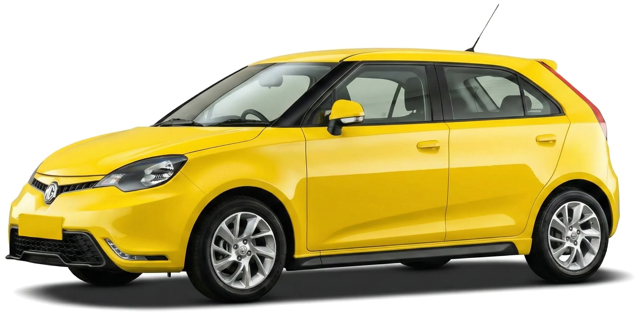 Автомобиль MG3 3Style (ZP11) '2013–18 на белом фоне