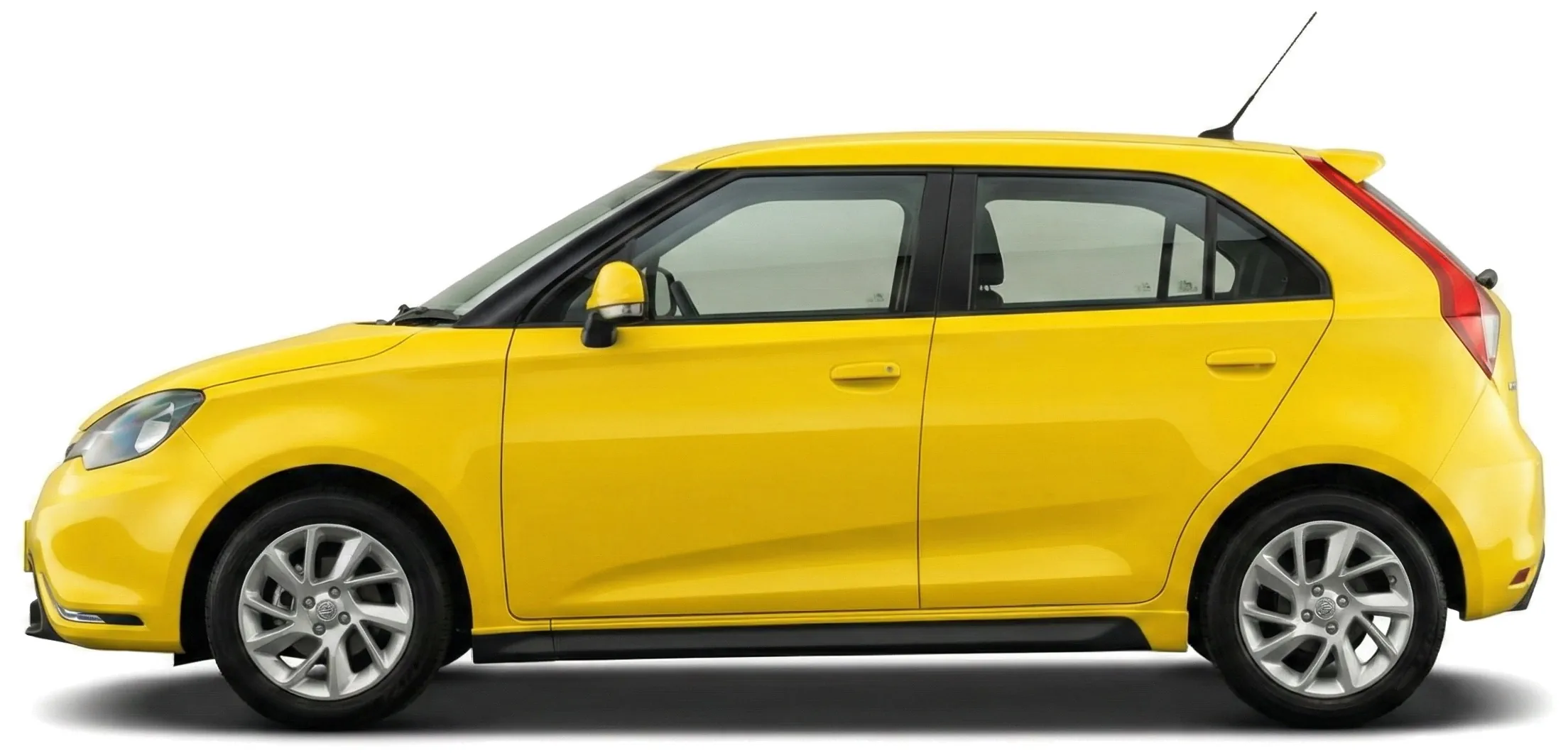 Автомобиль MG3 3Style (ZP11) '2013–18, вид сбоку, на белом фоне