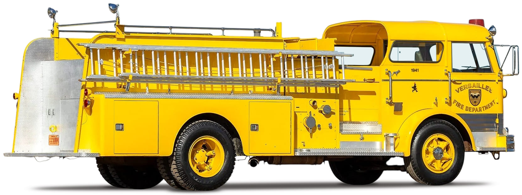 Mack C95FD Fire Truck '1967 вид сбоку под углом