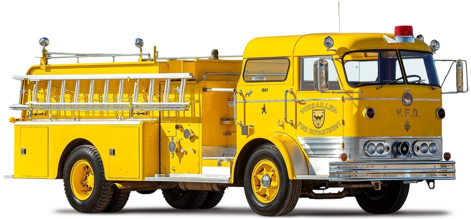 Mack C95FD Fire Truck '1967 вид спереди под углом