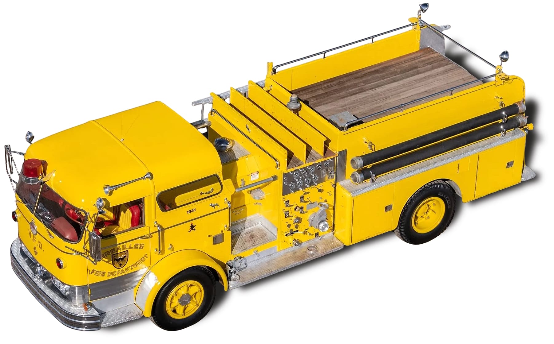 Mack C95FD Fire Truck '1967 вид сверху