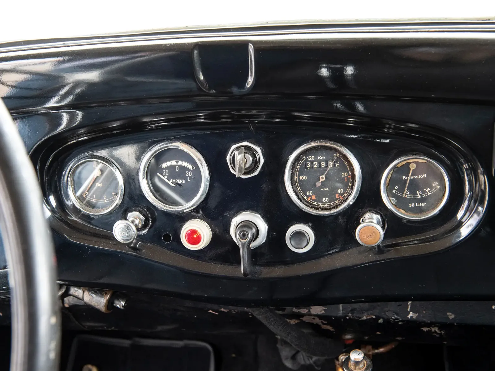 Приборная панель Mercedes-Benz 170 Cabriolet C (W15) '1934–35