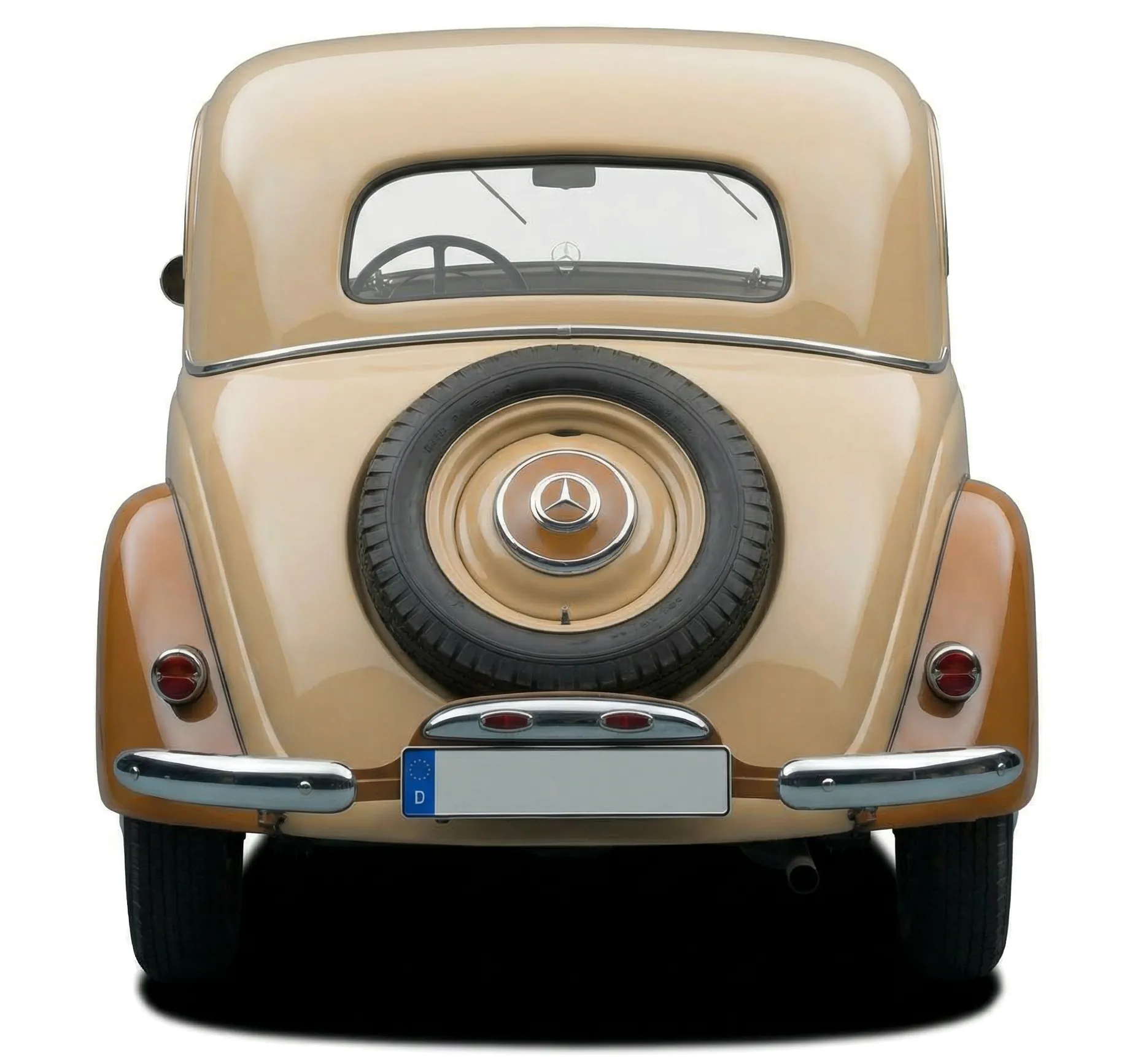 Mercedes-Benz 170 V Limousine 2 Türen (W136) '1936–42, вид сзади