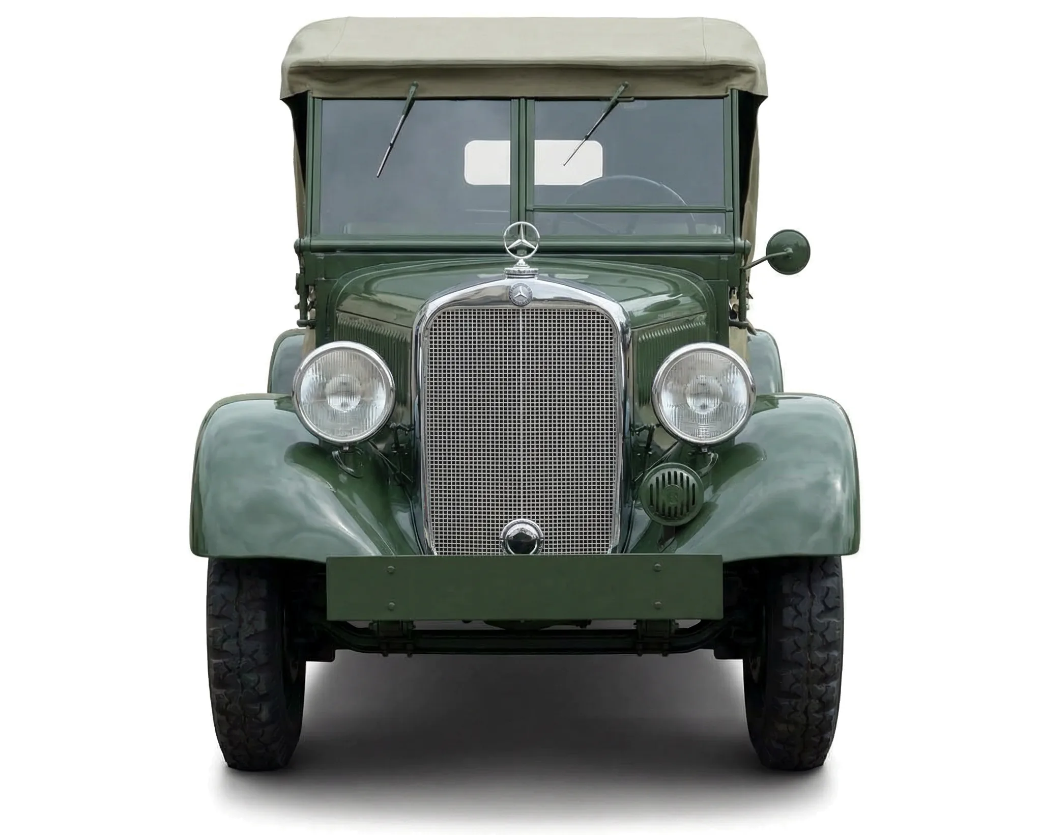 Автомобиль Mercedes-Benz 170 VL (W139) '1936 года, вид спереди