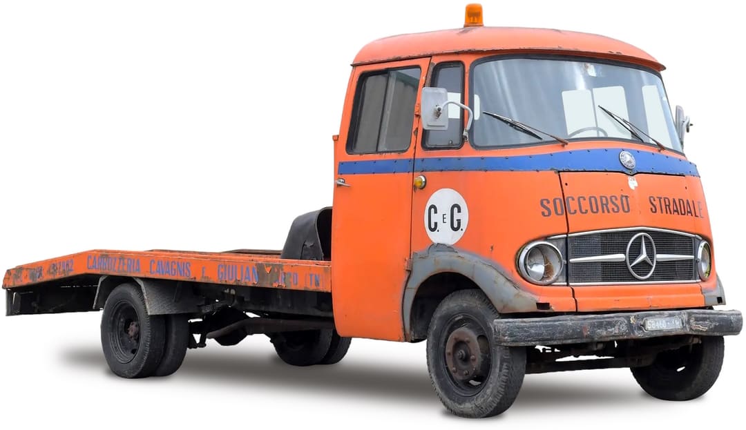 Эвакуатор Mercedes-Benz L 405 '1963 года, вид спереди