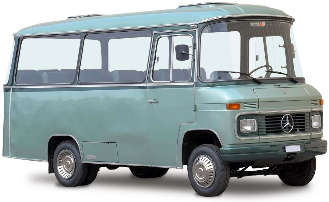 Автобус Mercedes-Benz L 408 Bus '1972 года, вид сбоку