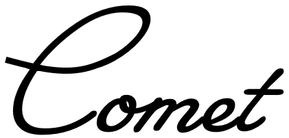 mercury comet font