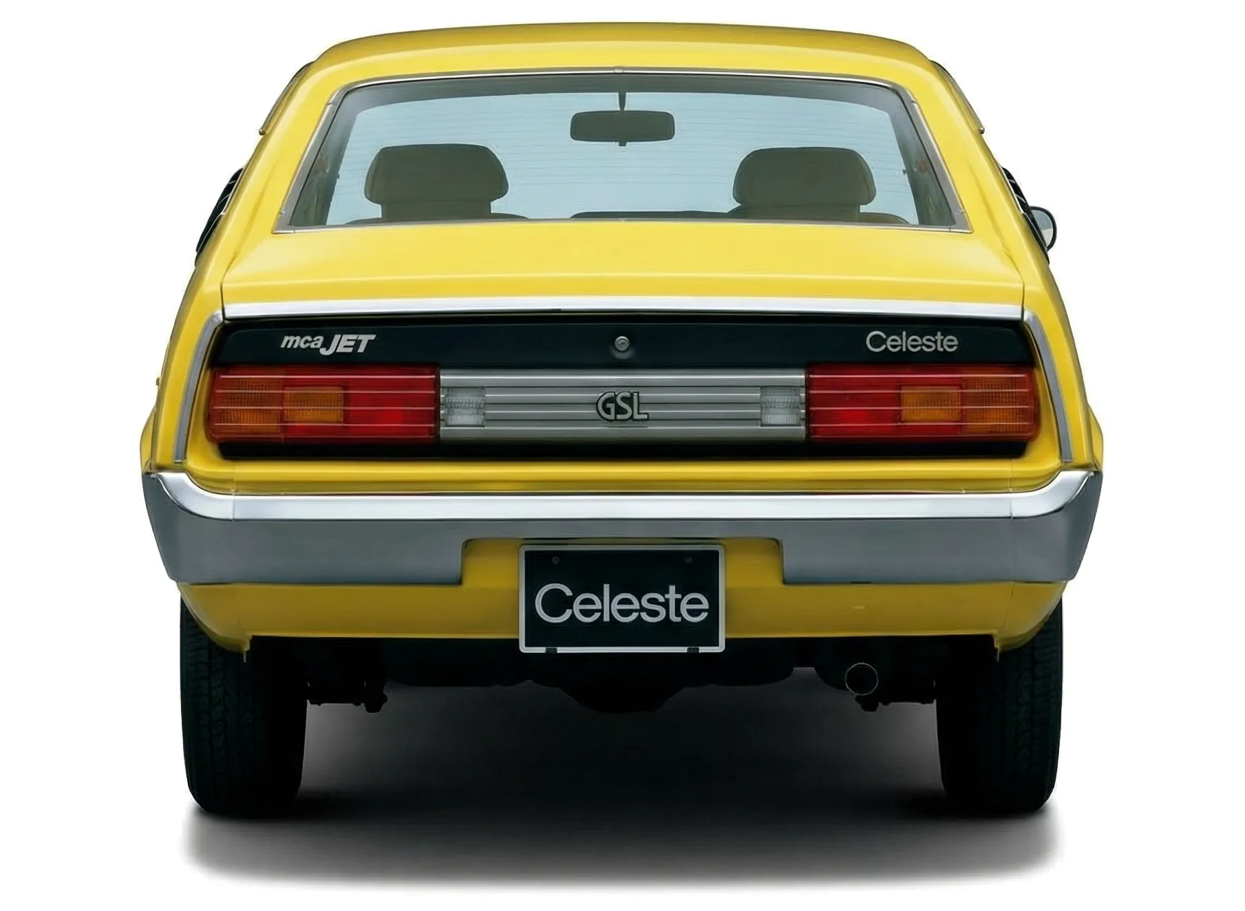 Автомобиль Mitsubishi Celeste GSL '1975–77, вид сзади