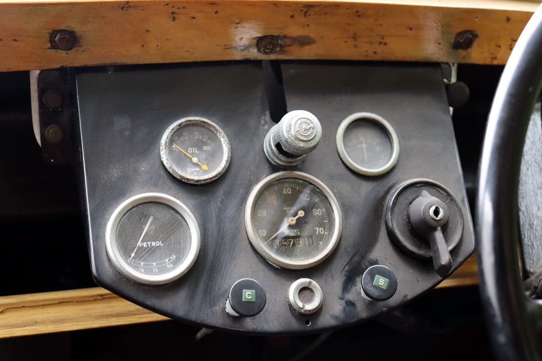 Приборная панель автомобиля Morris Eight 5 cwt Van (Series Z) '1940–53 года