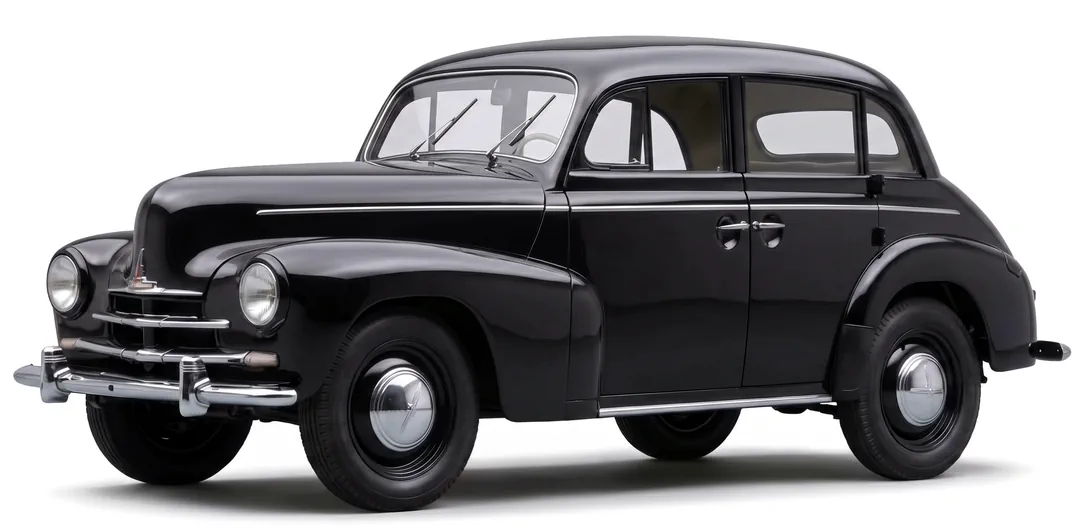 Москвич-401-423 4 Вариант 1949 — опытный седан — белый фон