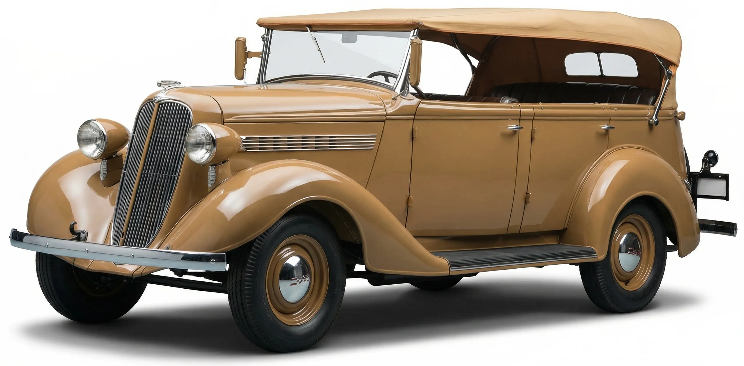 Японский ретро автомобиль Nissan Model 70 Phaeton '1937-39