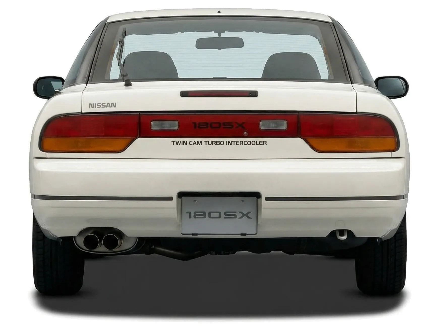 Японский спорткар Nissan 180SX Type I 1991–94, вид сзади