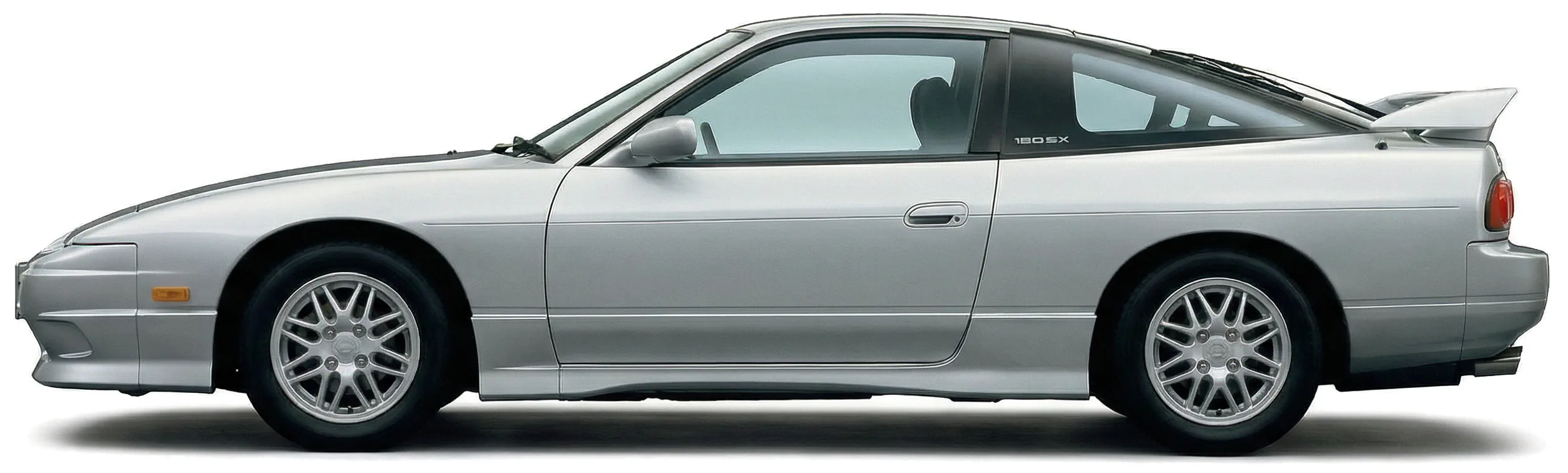 Японский автомобиль Nissan 180SX Type X 1996–98, вид сбоку