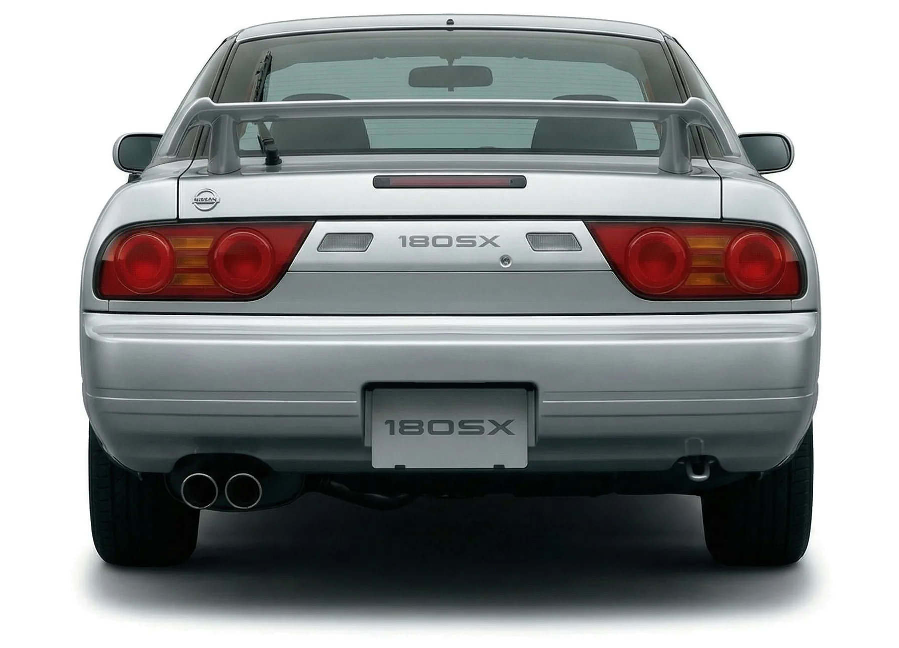 Японский автомобиль Nissan 180SX Type X 1996–98, вид сзади