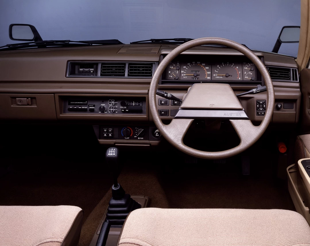 Интерьер автомобиля Nissan Auster JX 1800 GT-EX (E-PT11) '1981–83