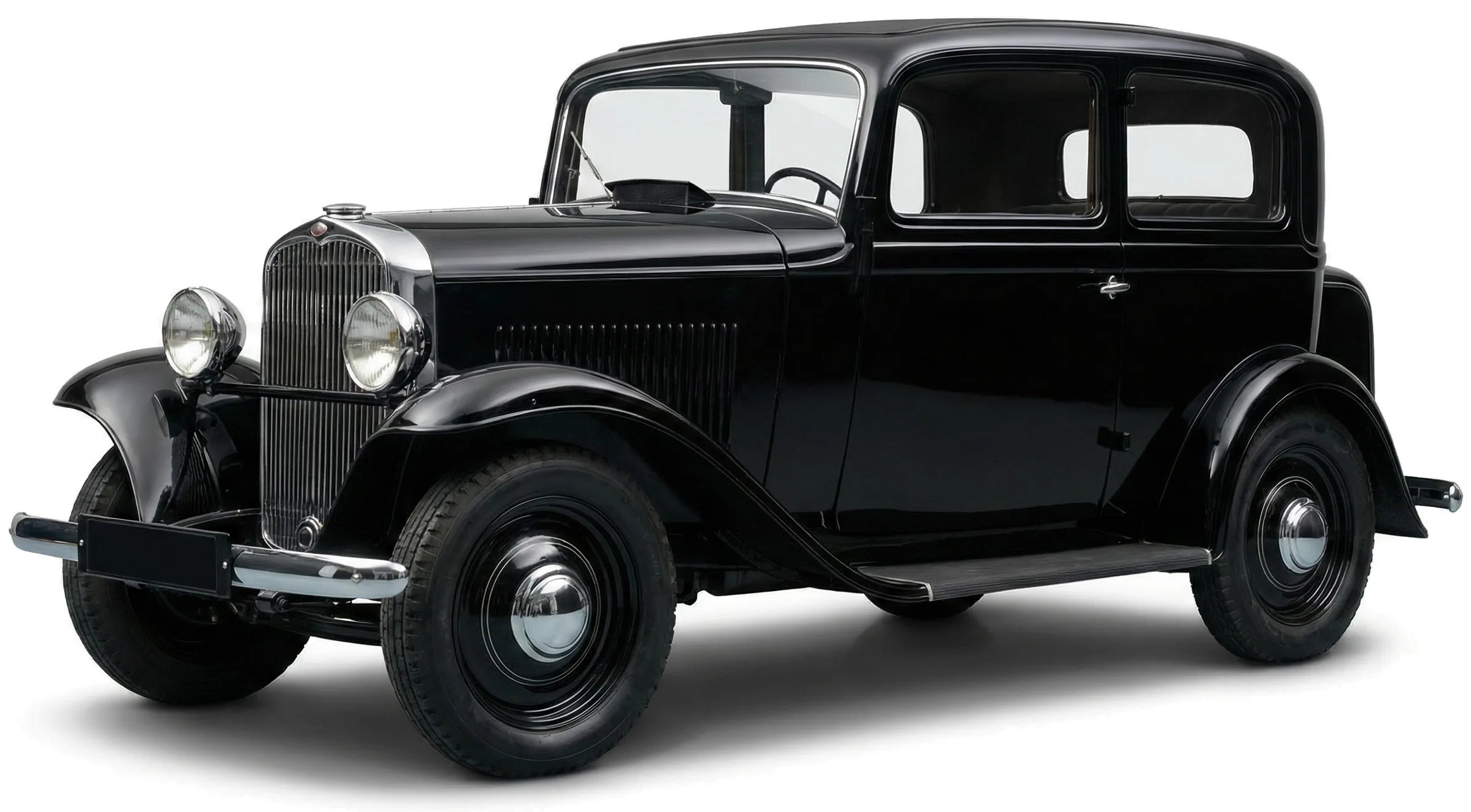 Opel 1,2 Liter Limousine 2-türig (1290) '1934–35 на белом фоне