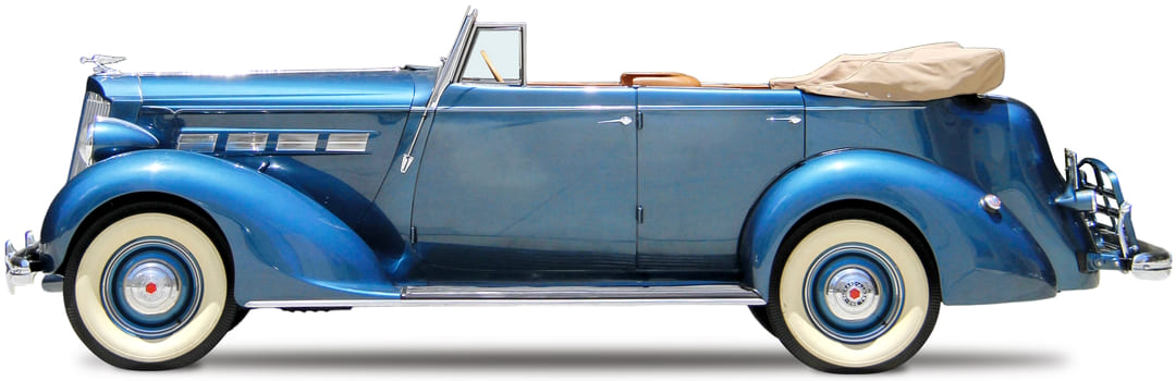Packard 120 Convertible Sedan '1937 вид сбоку