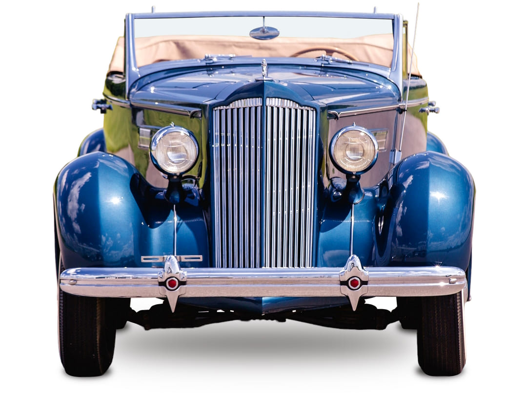 Packard 120 Convertible Sedan '1937 вид спереди