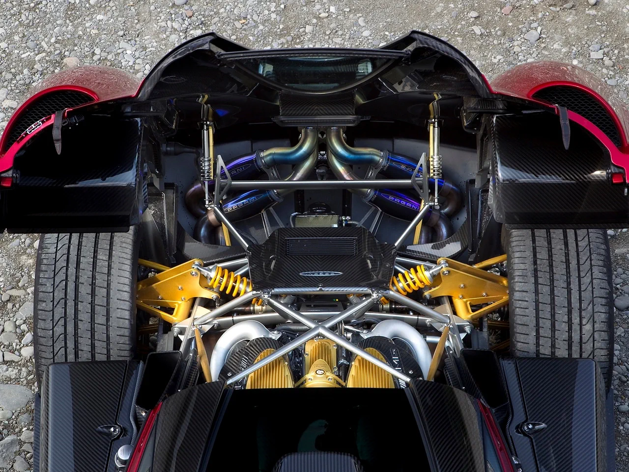Двигатель Pagani Huayra '2012