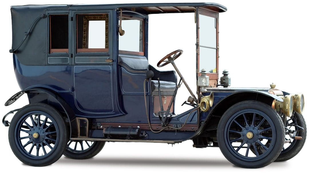 Старинный автомобиль Panhard & Levassor Type X7 Landaulette '1910 года