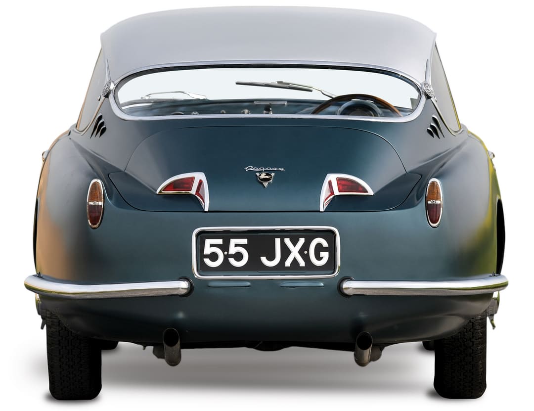 Спортивный автомобиль Pegaso Z-102 Berlinetta '1955 года, вид сзади