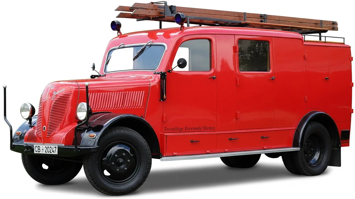 Пожарная машина Phänomen Granit 27 LF-TS 8 '1948–53