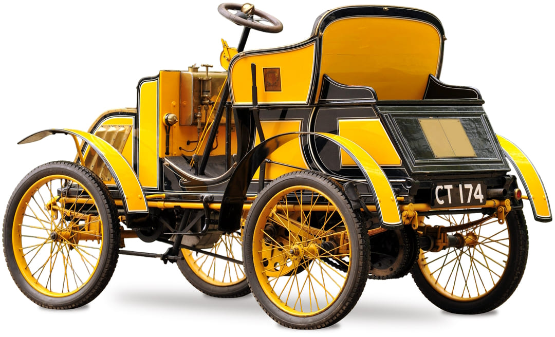 Старинный автомобиль Pick 4HP Two-Seater Voiturette '1901