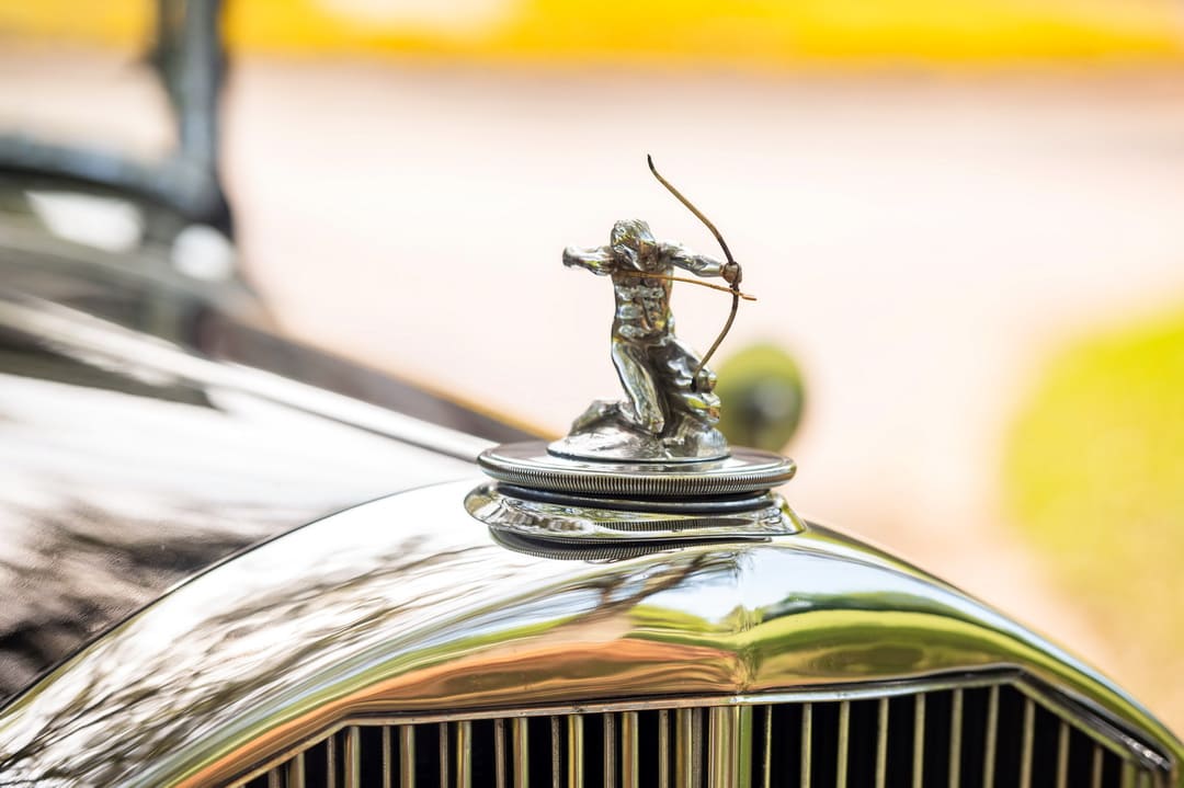 Маскот автомобиля Pierce-Arrow Model 1247 Convertible Sedan '1933