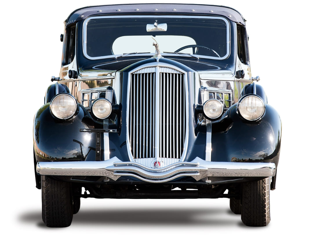Pierce-Arrow Twelve Town Car Prototype by Derham '1936, вид спереди