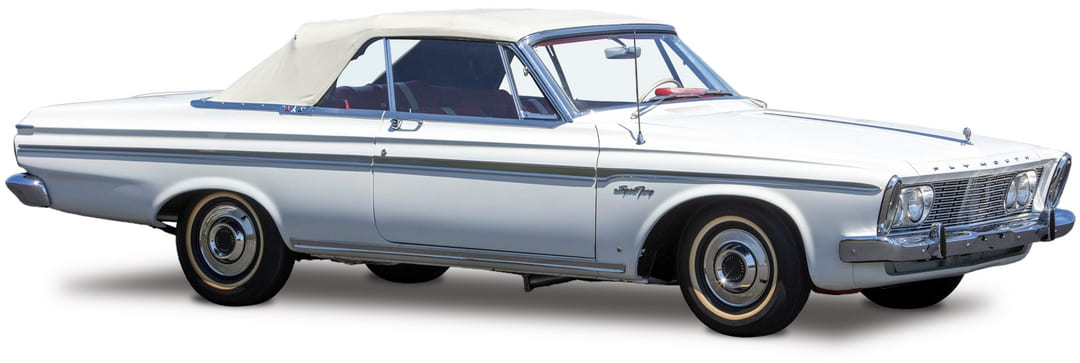 Кабриолет Plymouth Sport Fury Max Wedge Convertible '1963, вид сбоку