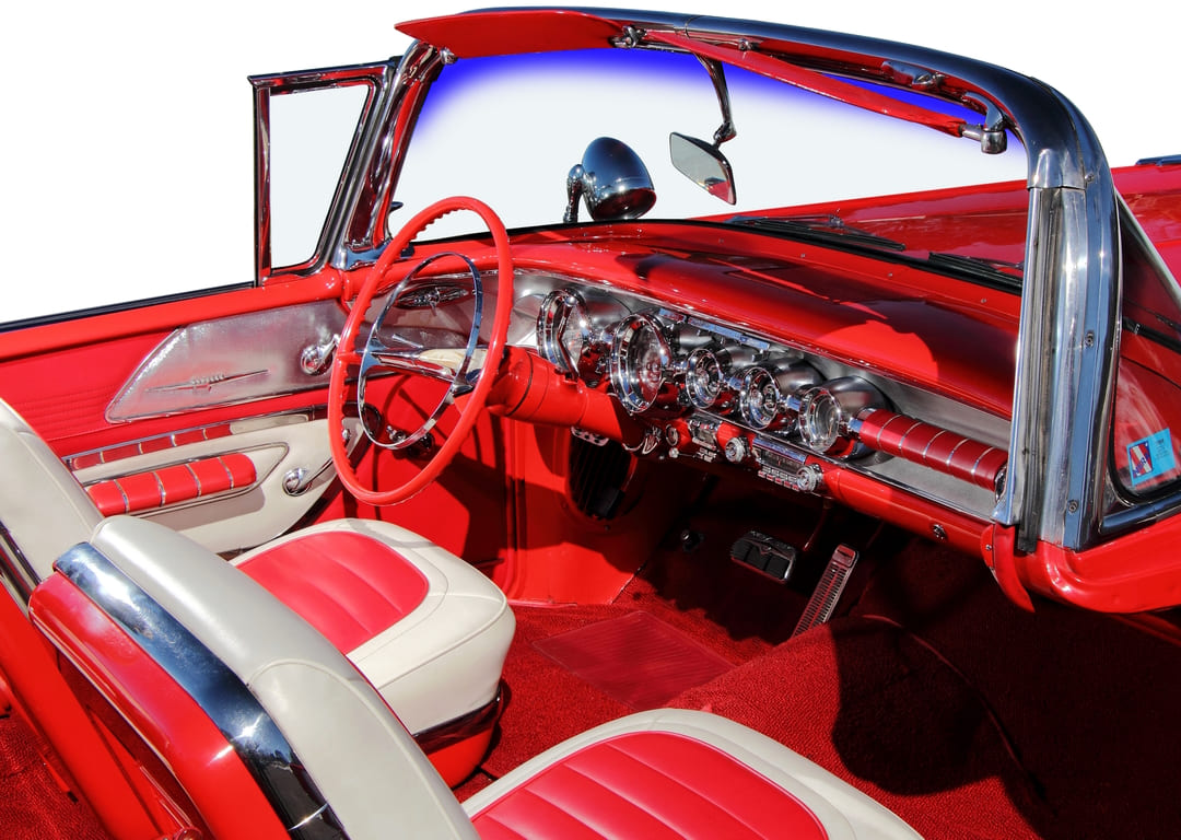 Интерьер автомобиля Pontiac Bonneville Convertible '1958
