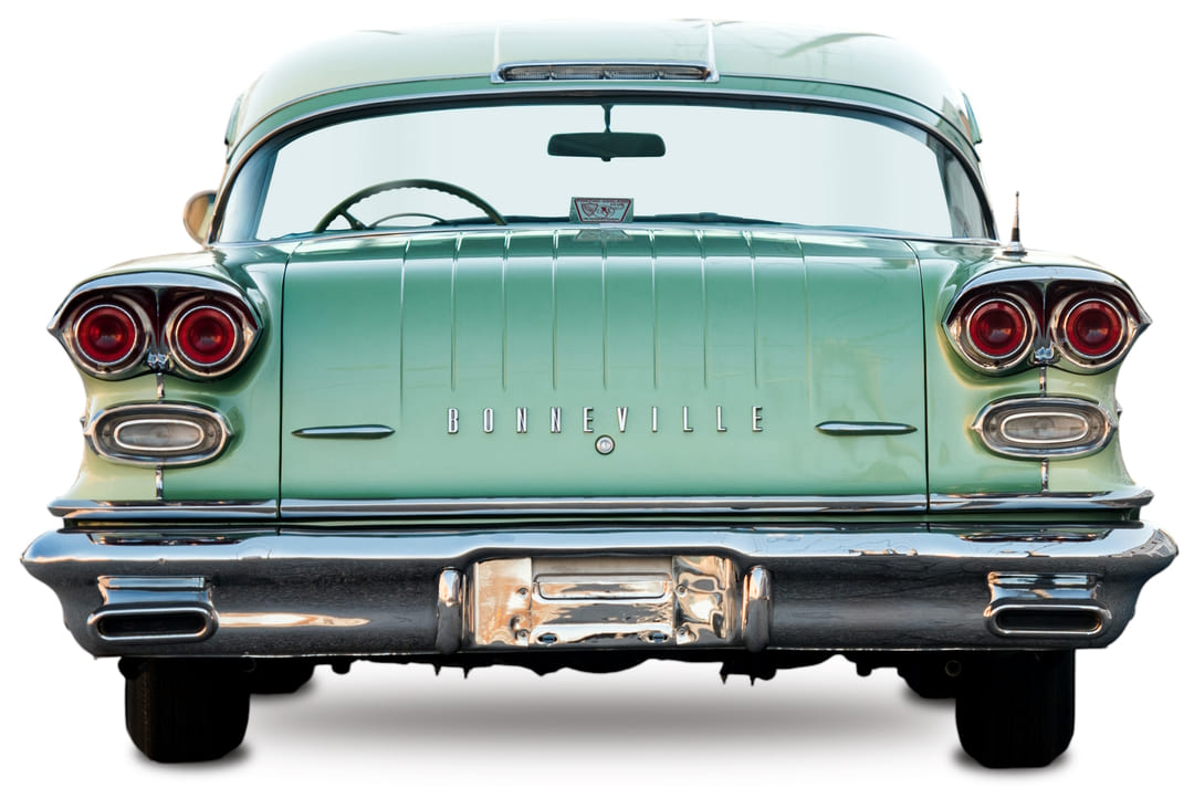 Pontiac Bonneville Custom Sport Coupe '1958, вид сзади