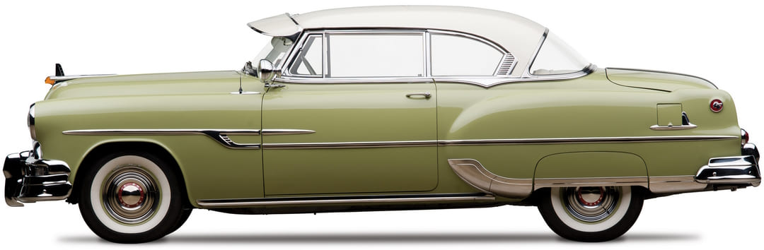 Pontiac Chieftain Custom Eight Catalina Hardtop Coupe '1953 года, вид сбоку