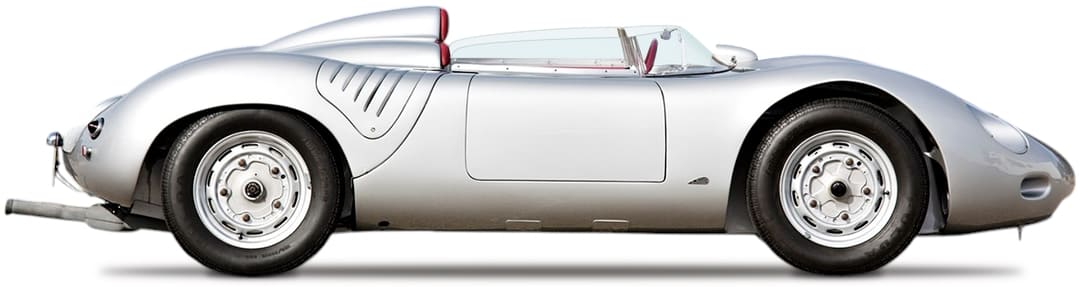 Porsche 718 RSK '1958–59, вид сбоку