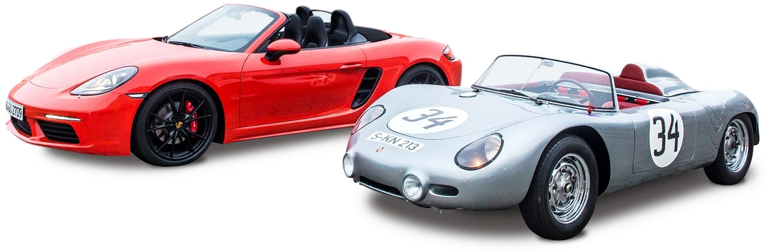 Porsche 718 mix. Эволюция Порше 718.