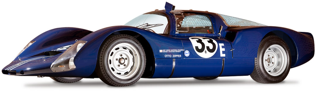 Гоночный автомобиль Porsche 906E Racing Coupe '1967