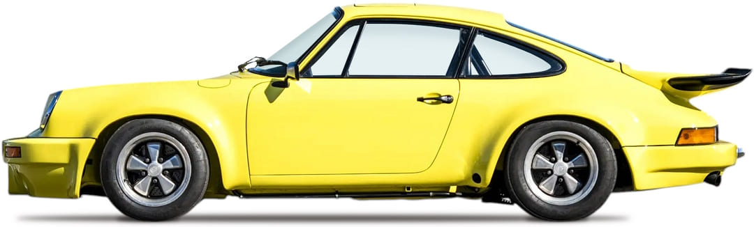 Porsche 911 Carrera RS 3.0 '1974 вид сбоку