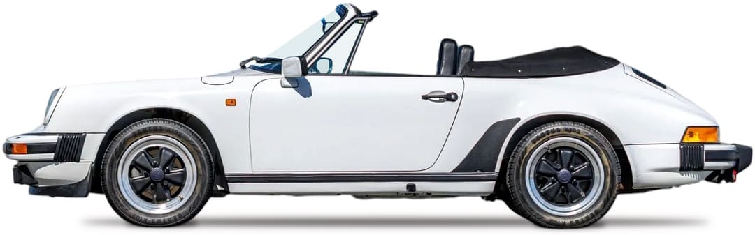 Porsche 911 SC Cabriolet '1983 взгляд сбоку