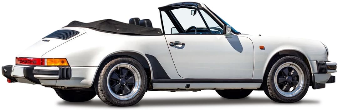 Porsche 911 SC Cabriolet '1983 вид сбоку
