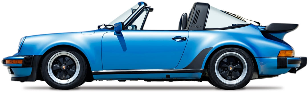 Porsche 911 Turbo 3.3 Targa (930) '1987–89 взгляд сбоку