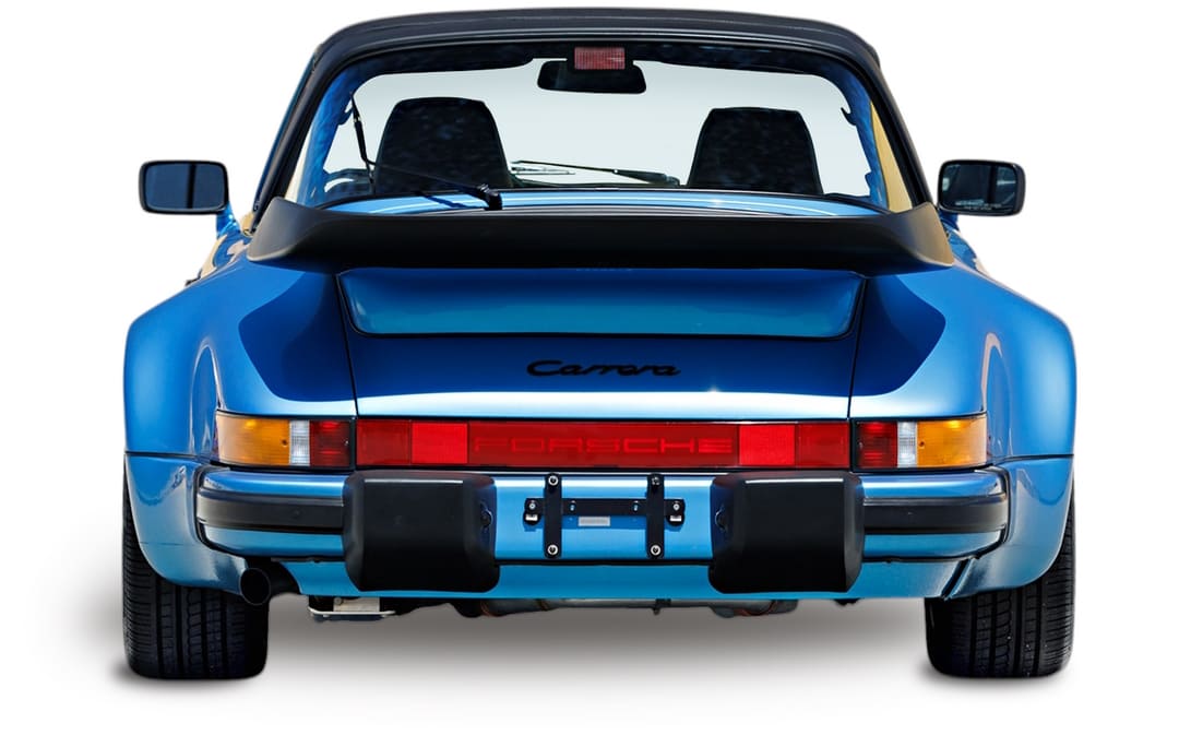 Porsche 911 Turbo 3.3 Targa (930) '1987–89 вид сзади