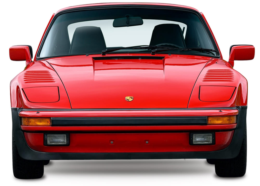 Porsche 911 Turbo (930) Flachbau '1987, вид спереди