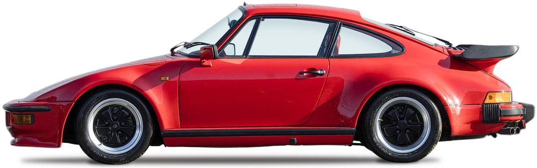 Porsche 911 Turbo (930 Series I) Flachbau Conversion '1983 года, вид сбоку