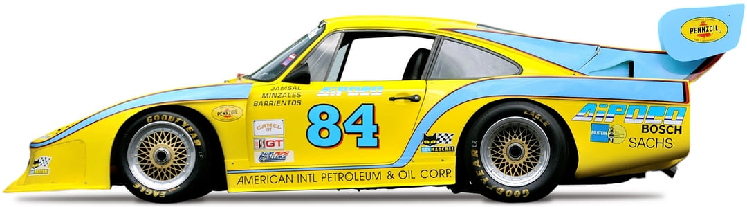Гоночный автомобиль Porsche 935 imsa racing car el salvador