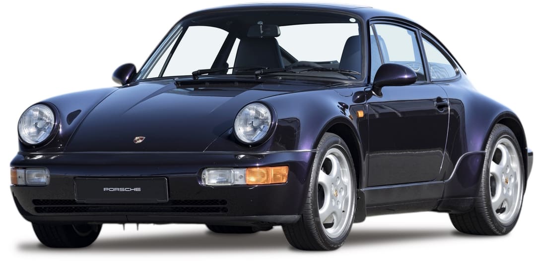 Porsche 911 Carrera 4 Coupe Turbolook (964) '1993–94 вид спереди