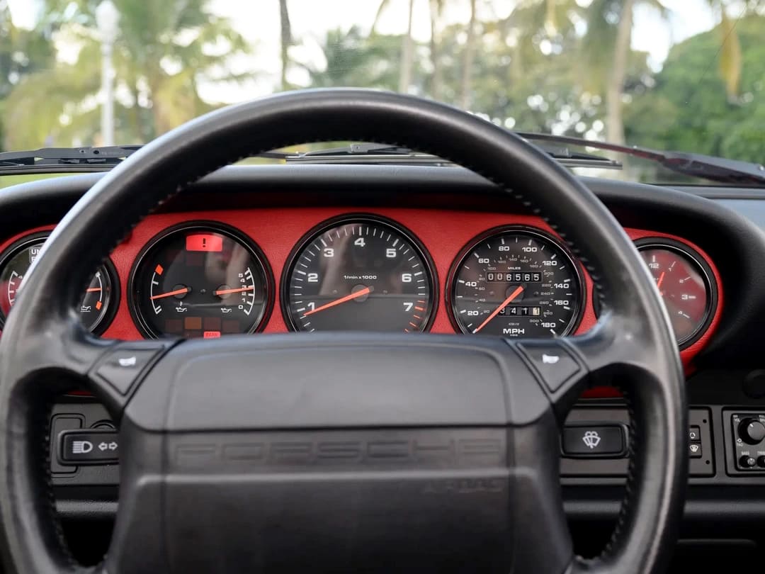 Приборная панель Porsche 911 Speedster '1994
