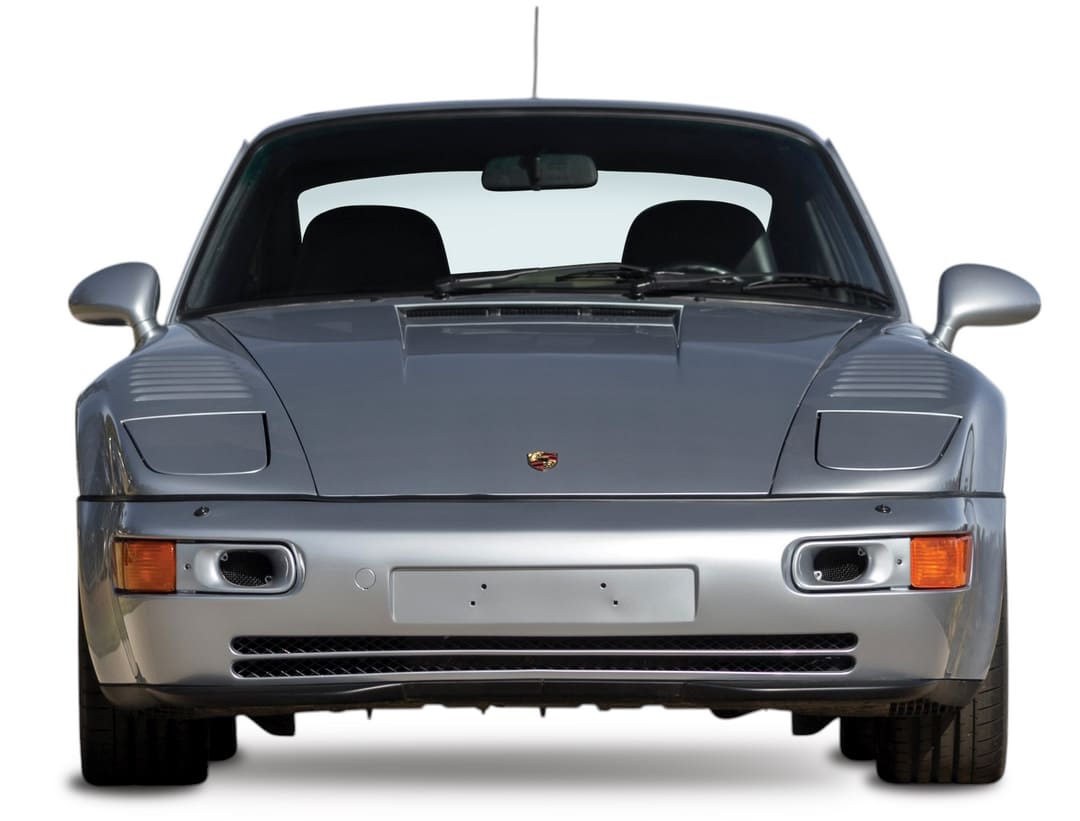 Porsche 911 Turbo S Flachbau Coupe X83 1993 вид спереди