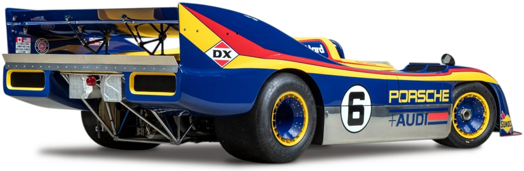 Porsche 917/30 Can-Am Spyder '1973 вид сзади под углом