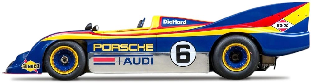 Porsche 917/30 Can-Am Spyder '1973 вид сбоку